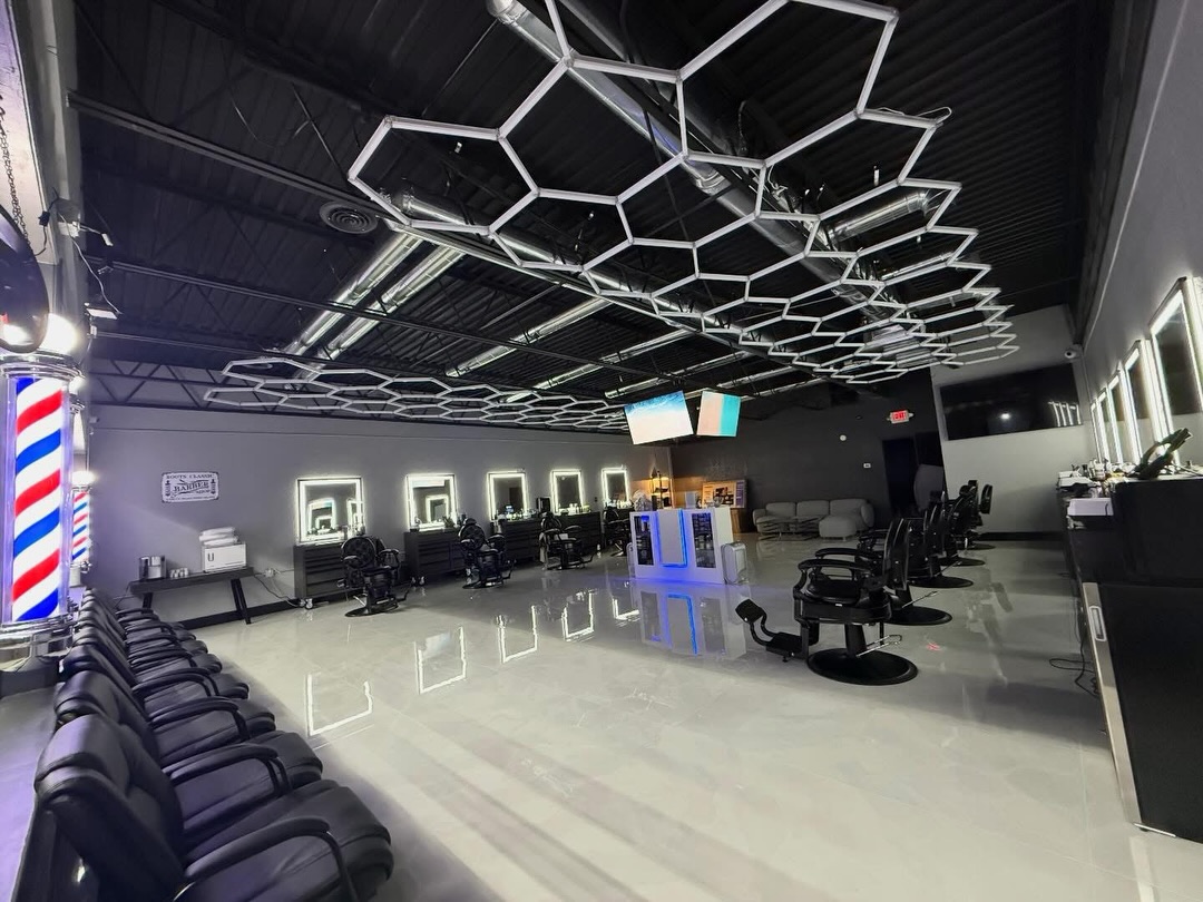 Inside Roots Classic Barbershop, Port Orange